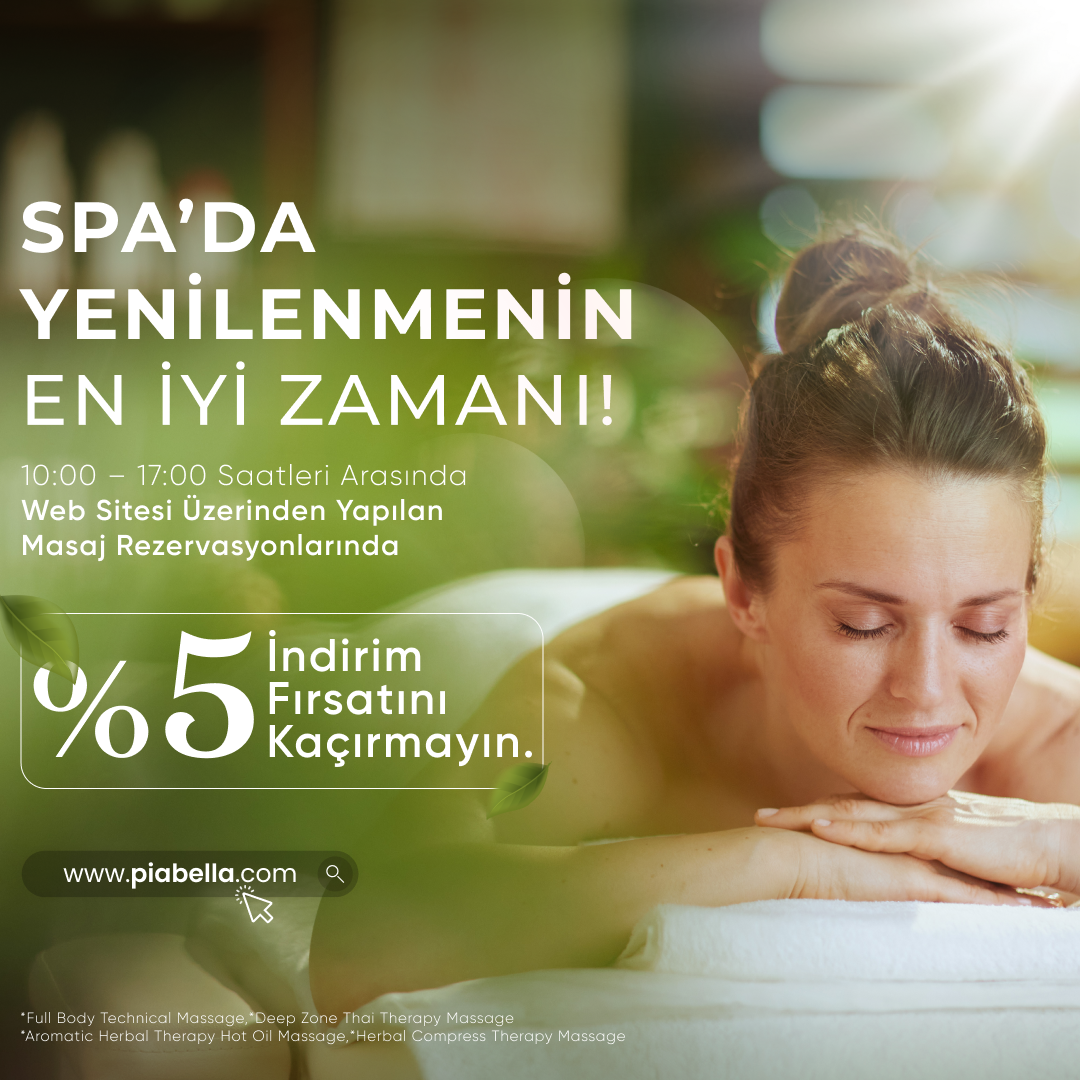 Masaj Hizmeti – %5 İndirim görsel